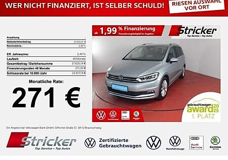 VW Touran Volkswagen Highline 2.0TDI DSG 271,-ohne Anzahlung K