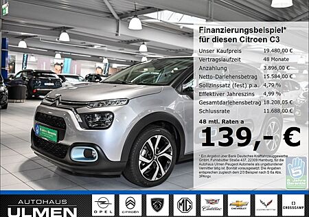 Citroën C3 Elle 1.2 PureTech 110 EU6d Bordcomputer Sitzh