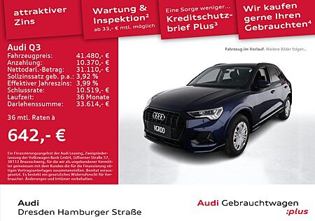 Audi Q3 35 TFSI advanced LED Navi AHZV S tronic