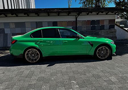 BMW M3 CS Signalgrün 1. Hand, Akrapovic, HJS