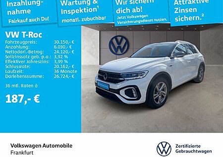 VW T-Roc Volkswagen 2.0 TDI DSG R-Line Navi LED-Heckleuchten S