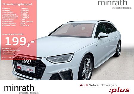 Audi A4 Avant 40 TDI Q S-Line Navi DAB LED PDC LM18