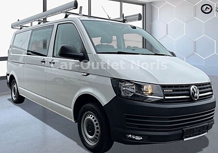 VW T6 Transporter Volkswagen T6*4Mot.*Lang*DoKa*6Sitz.*AHK*STHz.*230V*Sortimo