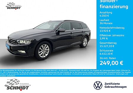 VW Passat Variant Volkswagen 2.0 TDI Business DSG NAVI AHK ACC