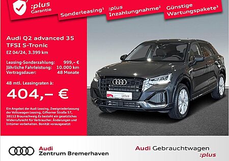 Audi Q2 ADVANCED 35 TFSI S-TRONIC VC AHK ACC NAVI PDC