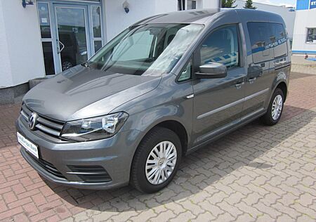 VW Caddy Volkswagen PKW+7-Sitze+AHK+Klima+SHZ+PDC+MFL+1. Hand