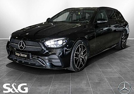 Mercedes-Benz E 220 d 4M T AMG Night+MBUX+360°+AHK+Distro+19