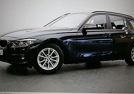 BMW 318d Touring Advantage Scheckheft Klima schwarz