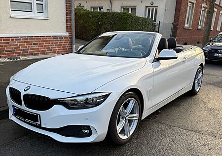 BMW 420i Cabrio Sport Line A Sport Line Scheckheft