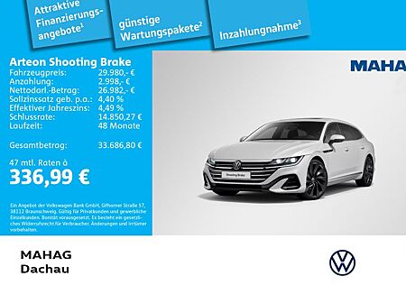 VW Arteon Volkswagen Shooting Brake R-Line 2.0 TDI 4MOT AHK LE