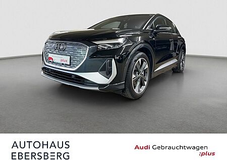 Audi Q4 e-tron gebraucht kaufen Audi Q4 e-tron 40 S line Pano WPumpe Assist+ SONOS