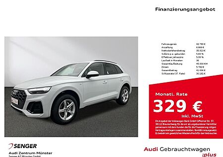 Audi Q5 40 TDI quattro S line MMI Navi Matrix AHK ACC