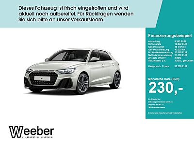 Audi A1 Sportback S line *NAVI*LED*GRA*SHZ*5J GAR*APP