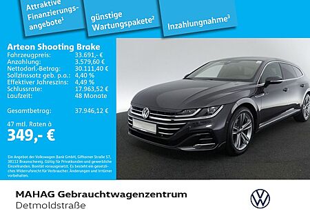 VW Arteon Volkswagen Shooting Brake 2.0 TSI R-LINE Leder Navi
