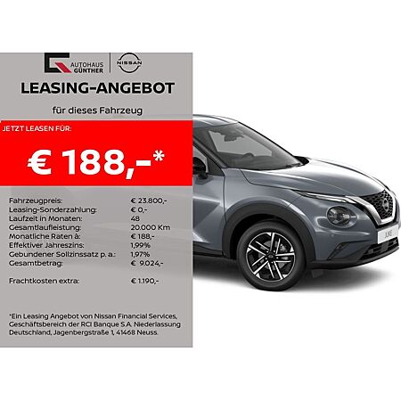 Nissan Juke leasen