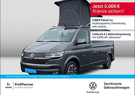 VW T6 California Volkswagen T6.1 California Ocean 2,0TDI 150kW AHK NAVI ACC