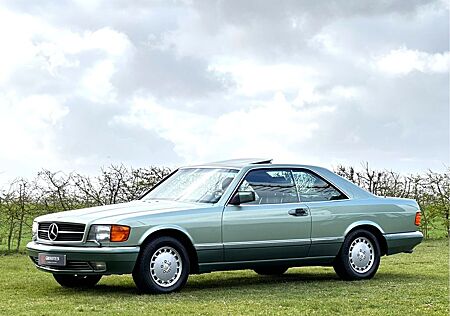 Mercedes-Benz S 560 SEC - W126 - Nelken Grün - 77.000 km !