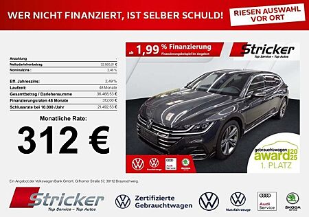 VW Arteon Volkswagen Shooting Brake R-Line 2.0TSI DSG 312,-ohn