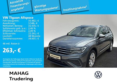 VW Tiguan Allspace Volkswagen 1.5 TSI LED Navi AHK 7-Sitzer DS