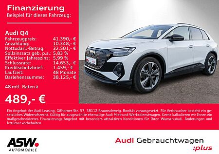 Audi Q4 e-tron Q4 Sline 40 e-tron Matrix Navi RFK ACC SHZ