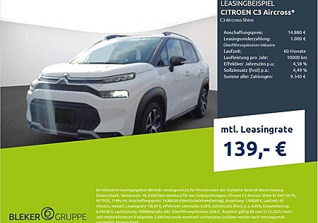 Citroën C3 Aircross PureTech 110 S&S Shine