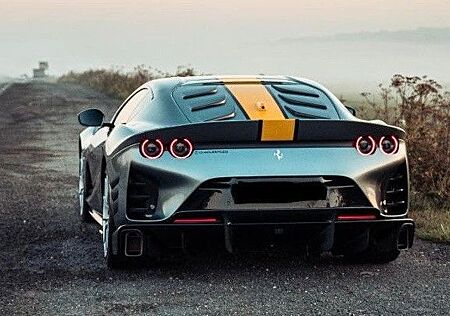 Ferrari 812 COMPETIZIONE GREY COMPETIZIONE FYM INT BLACK