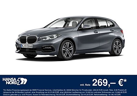 BMW 120i SPORT LINE NAVIGATION LEDER LED H/K 17"