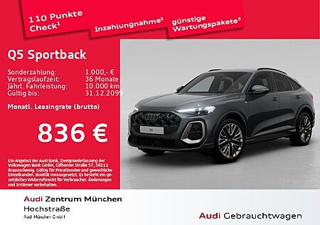 Audi Q5 Sportback edition one mit Akzenten magnesiumg