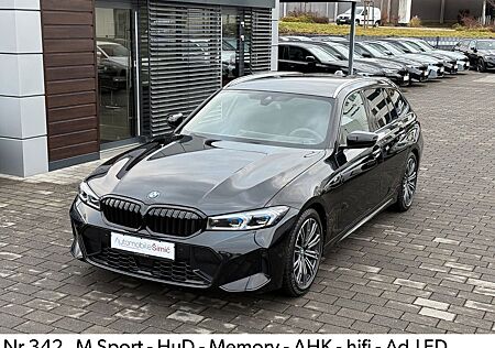 BMW 330 i M Sport HuD AHK HiFi ACC 18" Memory LED+