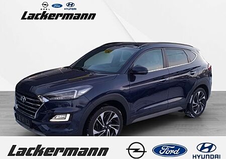 Hyundai Tucson Premium 4WD 1.6 Leder Navi AHK LED-Voll