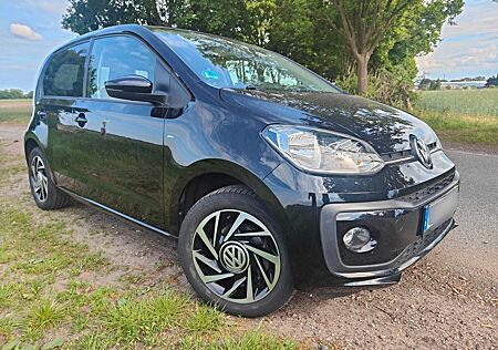 VW Up Volkswagen ! 1.0 44kW - 60 PS, schwarz metallic