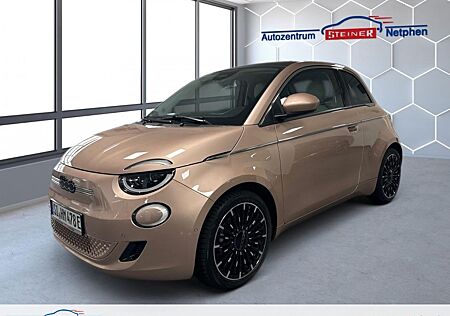 Fiat 500E LaPrima by Bocelli Winter+Stylepak ACC Pano