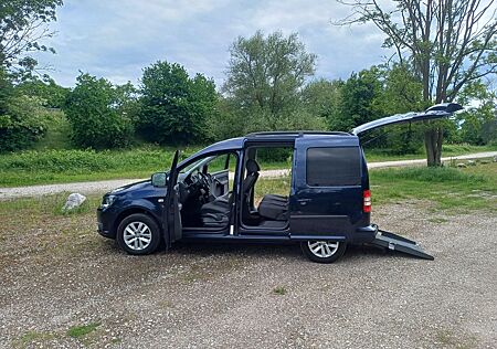 VW Caddy Volkswagen - Behindertengerechte Rampe