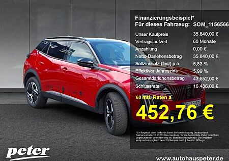 Peugeot 2008 GT Hybrid 136 eDSC 360°Kamera+Navi+EPH+SH+