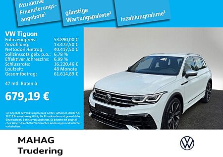 VW Tiguan Volkswagen R 2,0 TSI 4MOT Leder LED MemorySitze Park