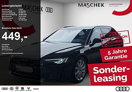 Audi A6 Avant S line 50 TDI AHK Pano Black Matrix Mem
