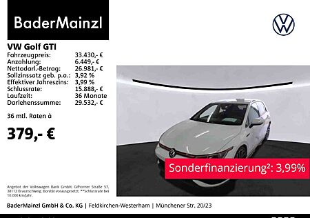 VW Golf Volkswagen GTI 2.0 TSI DSG Clubsport Matrix H&K ACC