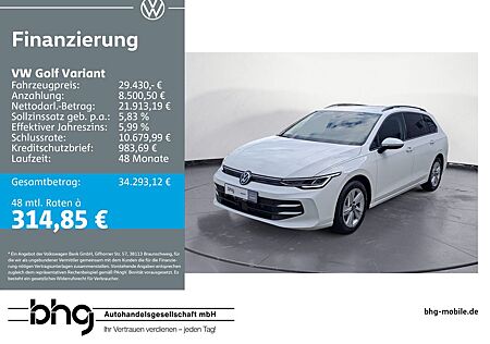 VW Golf Volkswagen Variant 1.5 TSI LIFE #AHK #KAMERA #ANSCHLUS