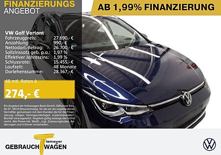 VW Golf Volkswagen Variant 2.0 TDI DSG MOVE LM17 PANO NAVI KAM