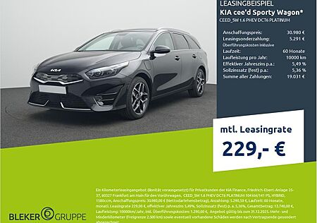 Kia Cee'd Sportswagon cee'd Sporty Wagon CEED_SW 1.6 PHEV DCT6 PLATIN