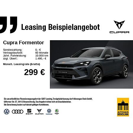 Cupra Formentor leasen
