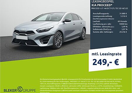 Kia Pro_ceed PROCEED 1.5T 140 DCT7 GTL TEC GD 18Z LEDER
