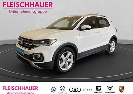 VW T-Cross Volkswagen Style TSI LED PDCv+h SHZ Klimaautom Touc