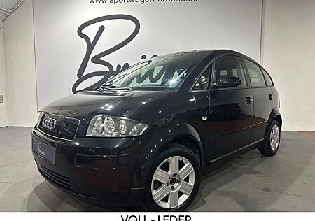 Audi A2 1.4 GARANTIE/LEDER/KLIMA/2.HD./8xBEREIFT/GUT