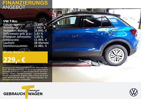 VW T-Roc Volkswagen 1.0 TSI LIFE NAVI ASSIST ALLWETTER