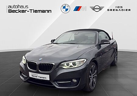 BMW 220i Cabrio Sport Line| Bi-Xenon| Navi |HiFi |PD