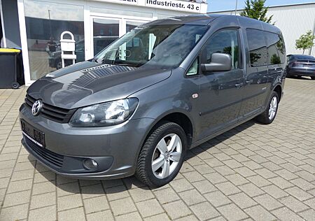 VW Caddy Volkswagen Maxi Soccer 7 Sitzer 2x Schiebetüren klima