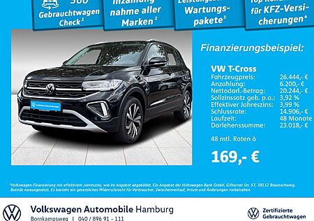 VW T-Cross Volkswagen 1.0 TSI Style DSG ACC Navi Kamera App-Co
