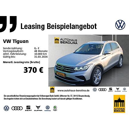 VW Tiguan leasen