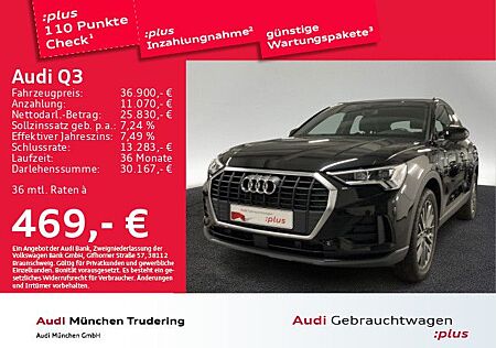 Audi Q3 45 TFSI e basis S tronic S line Pano LED MMI+